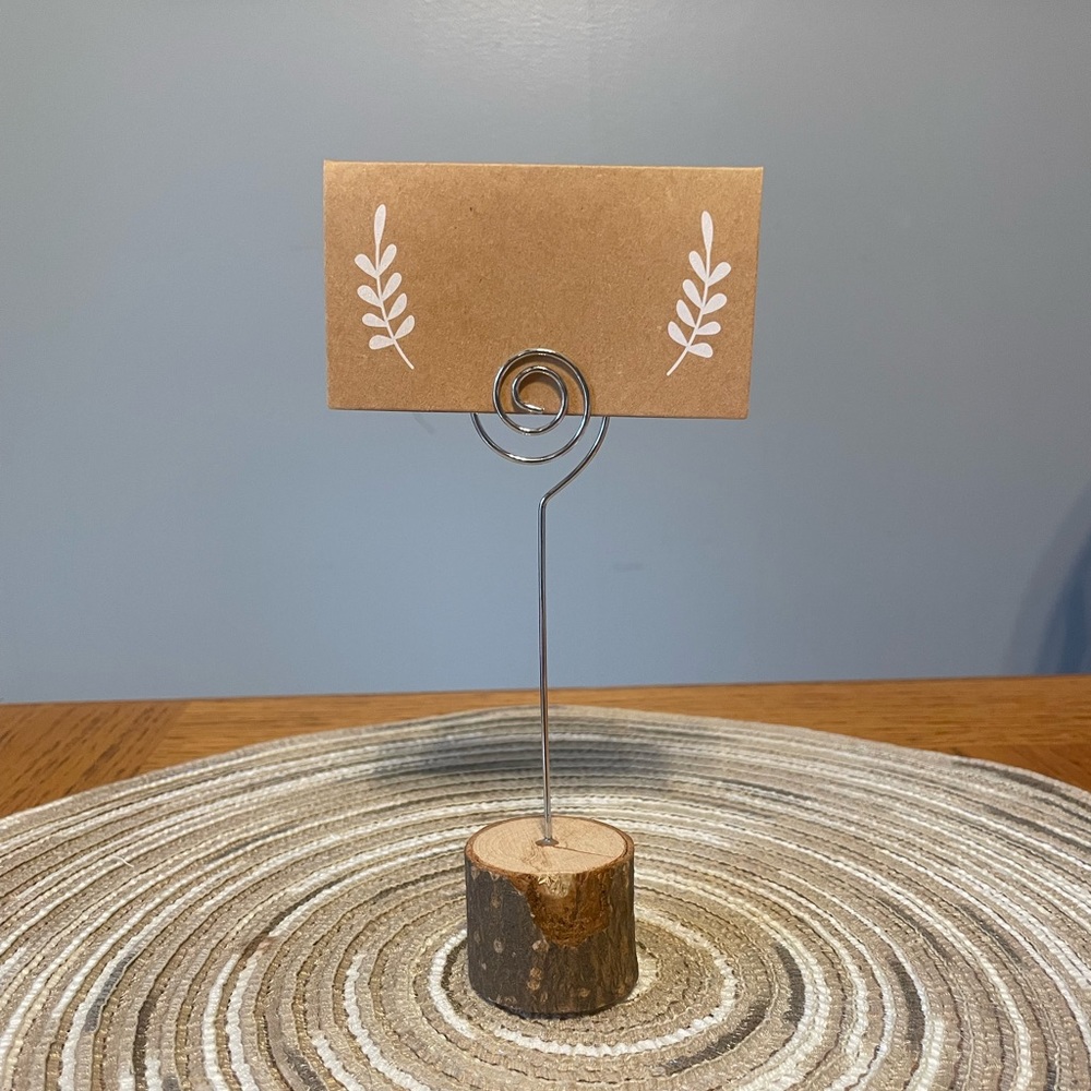 Table # or name card holder for Events!